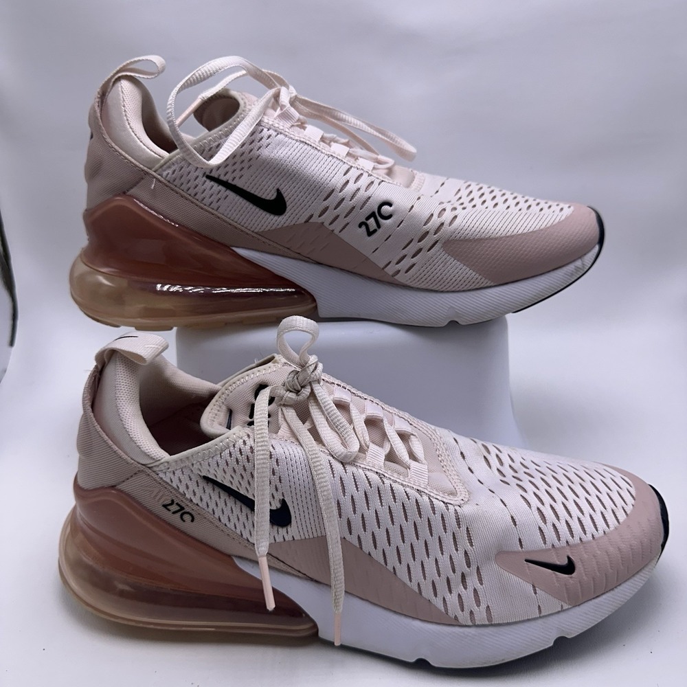 Womens NIKE AIR MAX 270 PINK-BLACK Size 11 AH6789-604 Shoes - Picture 6 of 10